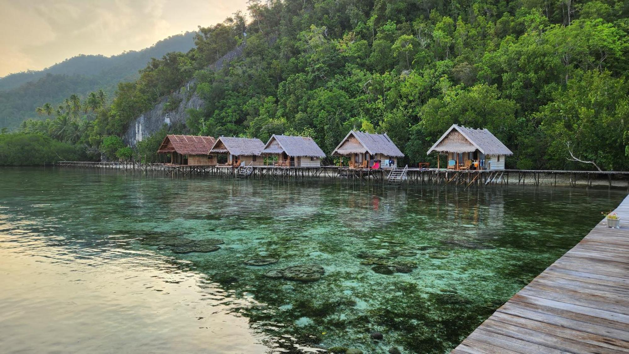 Terimakasih Homestay Pulau Mansuar Exterior foto